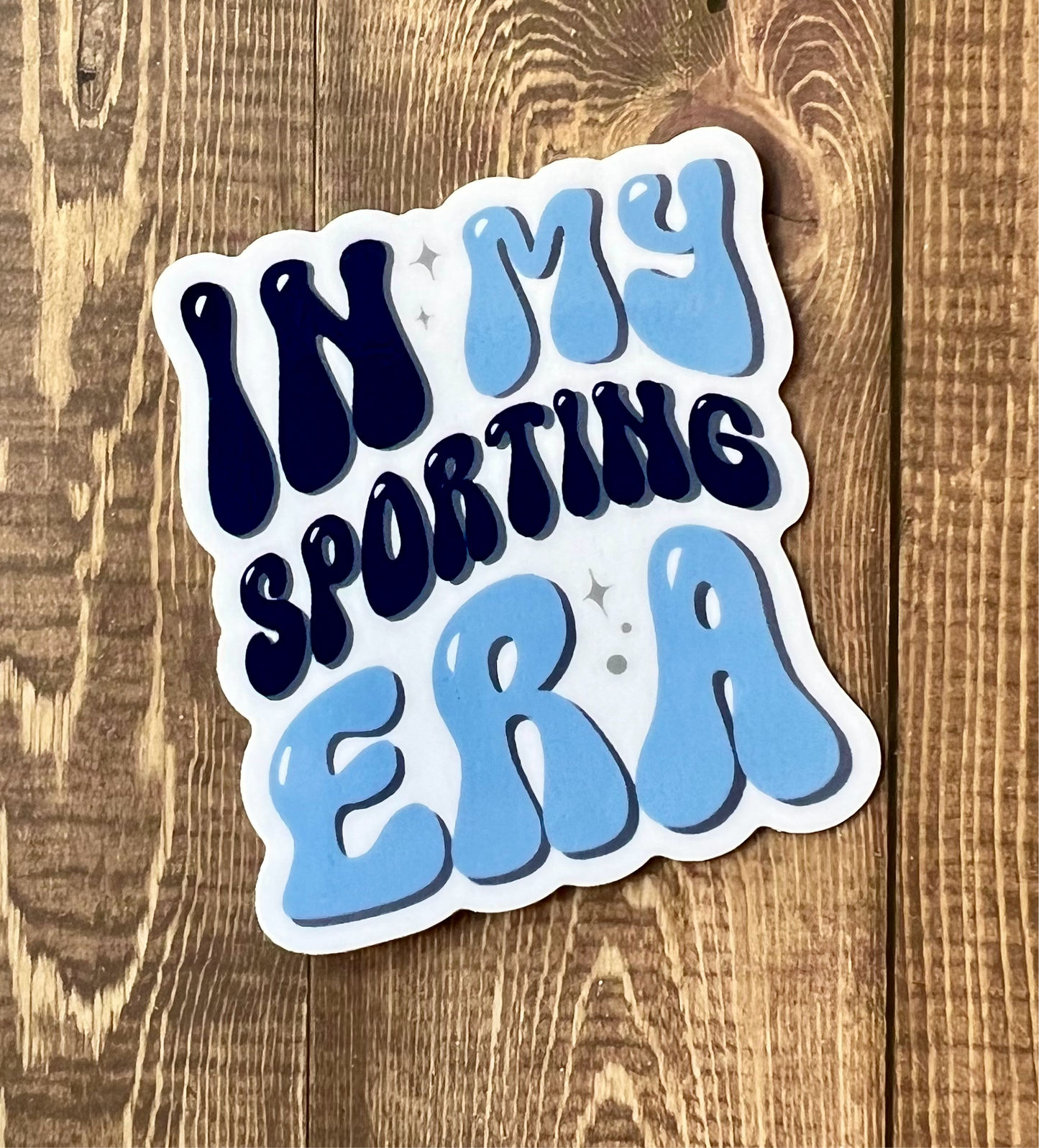 In My Sporting Era sticker 3”
