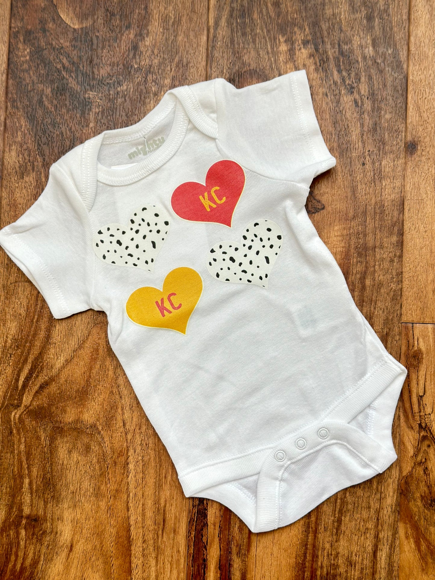 Youth: KC Heart onesie