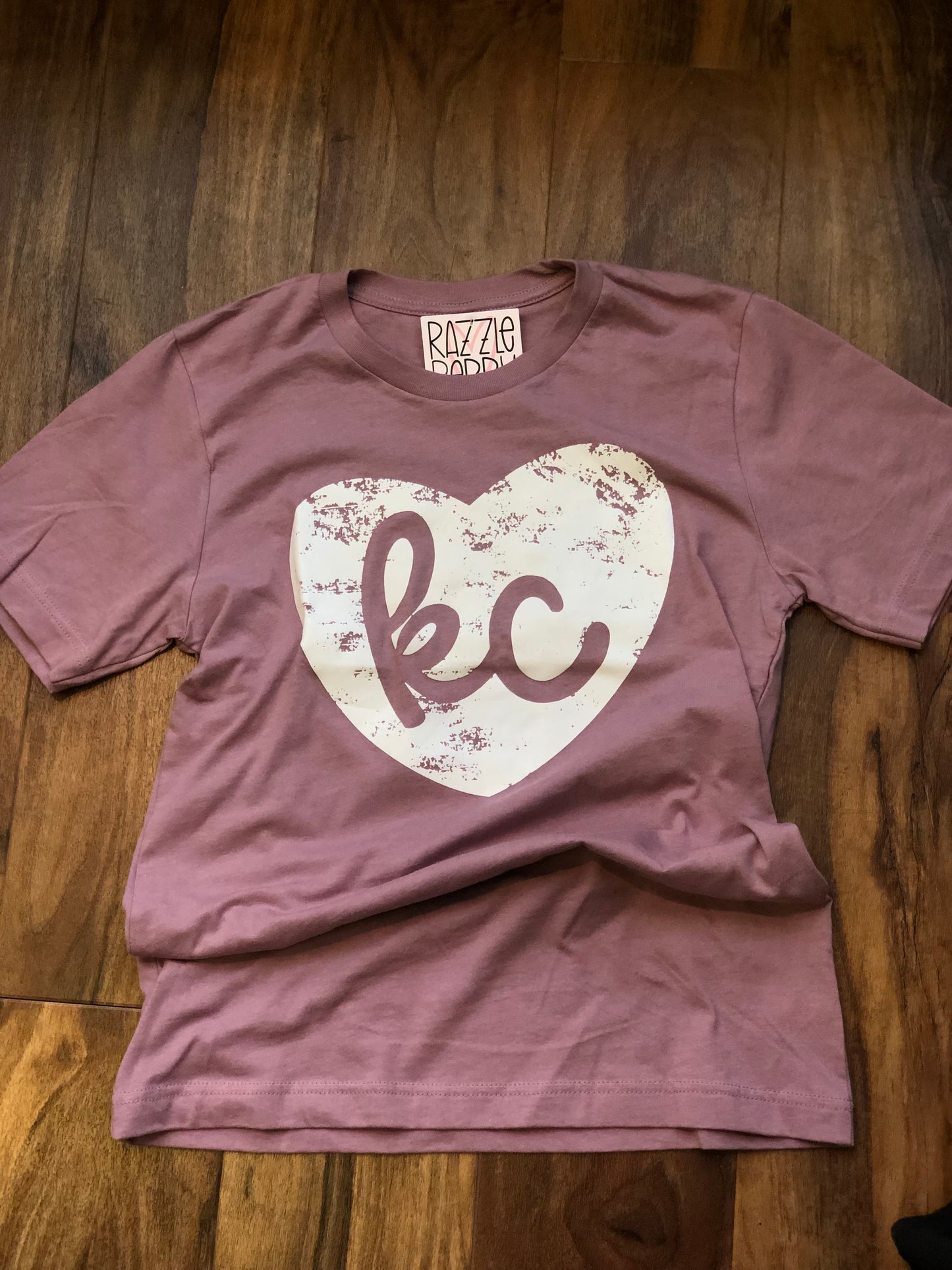 Orchid heart KC Tee