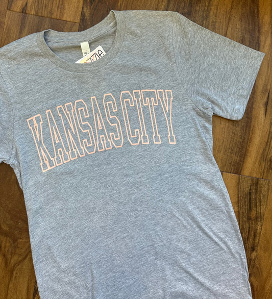 Pink Kansas city tee