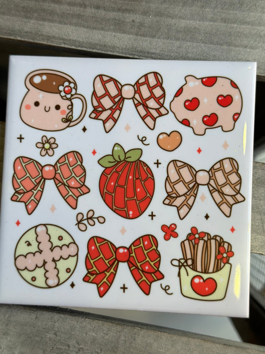 Coaster - Valentines items