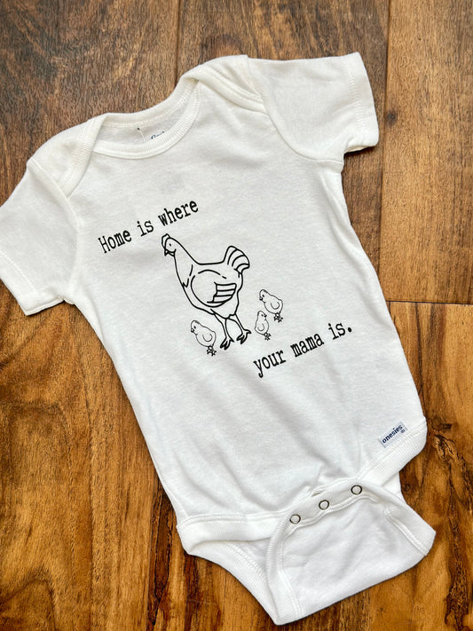 Youth: Where mama is onesie