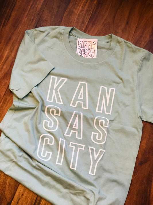 Mint KC Tee color difference